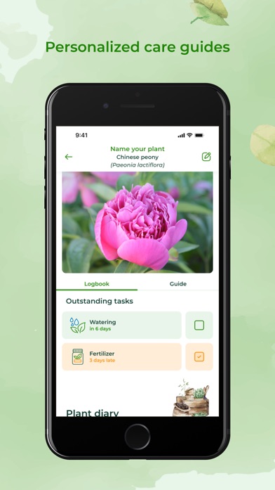 PlantSnap screenshot from the App Store listing